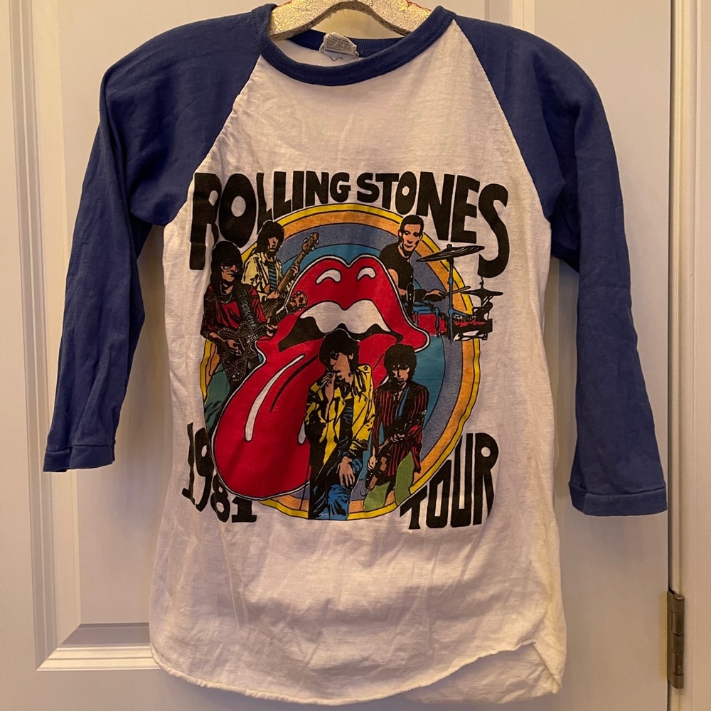 *Vintage* Rolling Stones Baseball Tee
